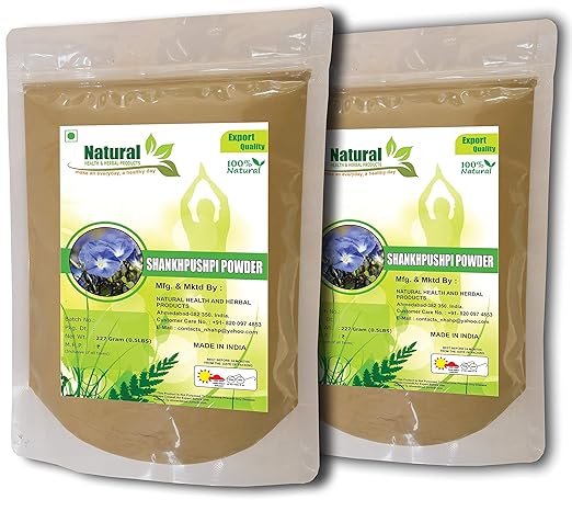 Generic Pure Shankhpushpi (Convolvulus Pluricalis) Powder, 227 g (Pack of 2)