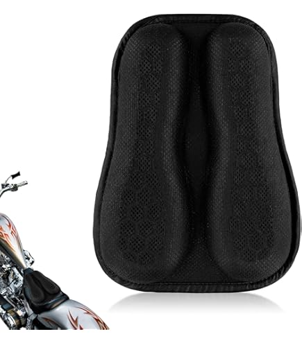 Coussin De Siège Moto 3D Nid D'abeille, Imperméable Et Respirant
