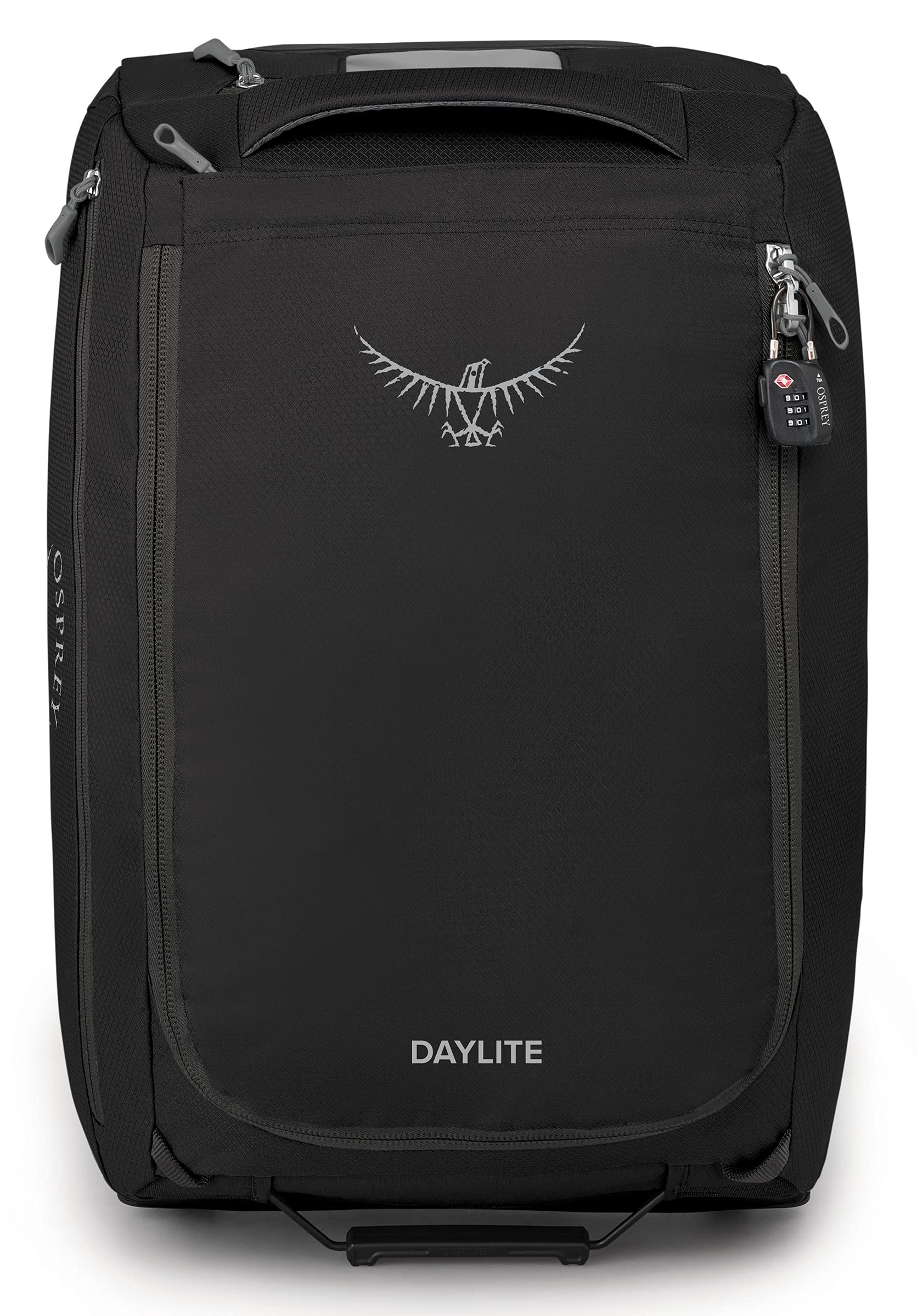 Osprey Daylite Carry-On 40L Wheeled Travel Duffel Bag, Black