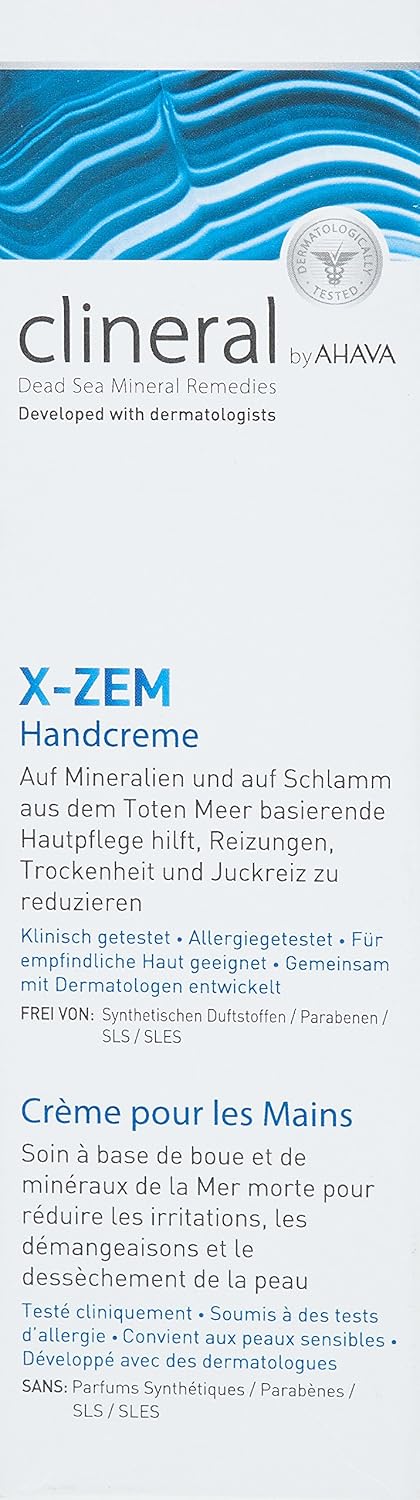 CLINERAL by Ahava X-ZEM Hand Cream 125 ml - Image 3
