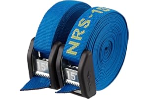 NRS 15' Buckle Bumper Strap Pair Iconic Blue