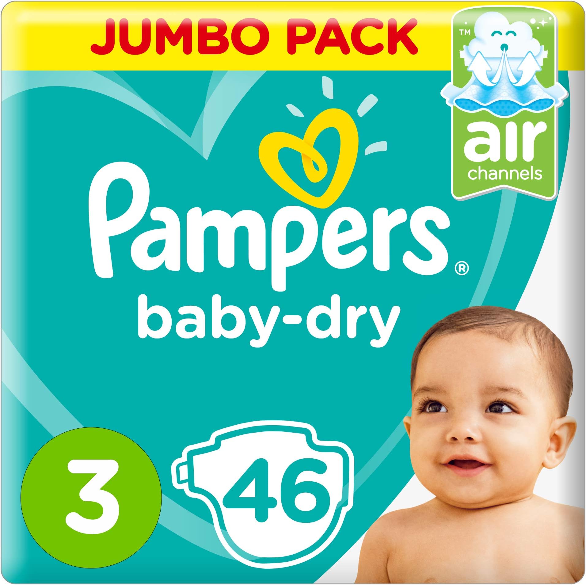 amazon pampers baby dry size 3