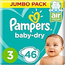 pampers jumbo pack size 3
