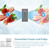 Midea 198L Chest Freezer with Convertible Refrigeration MDRC284FZE01 view 6