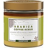 Calily Life Organic Arabica Coffee Scrub with Dead Sea Minerals, 24 Oz. &ndash; Achieve Smooth and Firm Skin - Deep Hydrating, Exfoliating and Cleansing &ndash; Helps for Wrinkles, Stretch Marks, etc.