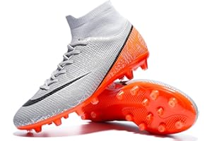 YIDUM Mens Soccer Cleats Outdoor Lightweight High-Top Training Boots Ground Athletic Football Boots Soccer Shoes for Men/Women