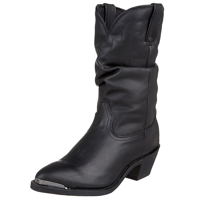 Buy Durango Men's SW540 12" Slouch Western Boot, Black Distressed, 12