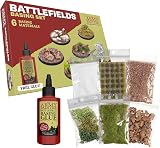 The Army Painter Battlefields Basing Set with Glue, 35 Tufts & Moss view 1