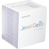 Memorex Clear Slim Jewel Cases, 30 Pack