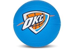 Franklin Sports NBA Mini Foam Basketball - Kids 5.5" Inch Toy Basketball for Over The Door + Mini Indoor Basketball Hoops - NBA Fan Shop Soft Foam Indoor Kids Basketballs