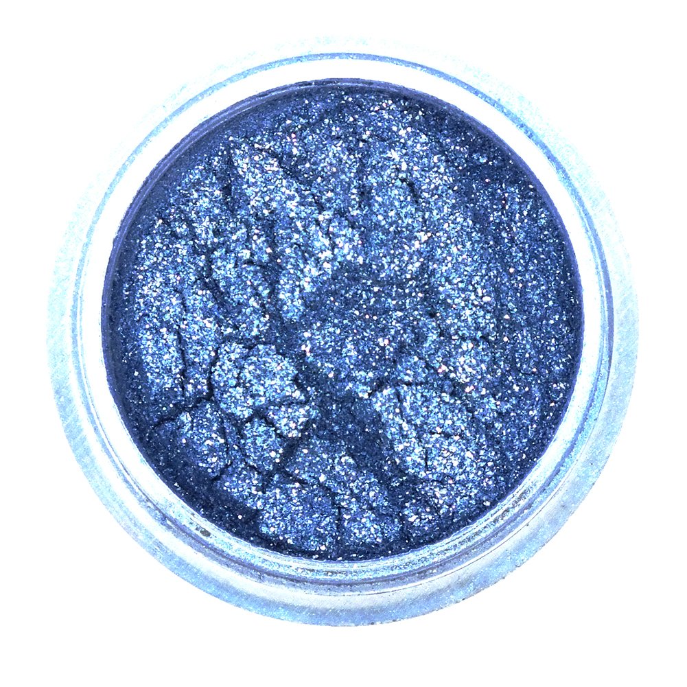 Mineral Pigment Eyeshadow Blue Steel #10 From Royal Care Cosmetics