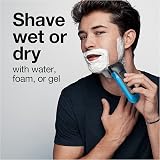 Braun Series 3 310S Wet & Dry Electric Shaver Blue Rechargeable view 6