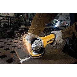 DEWALT Angle Grinder, 4.5 Inch, 11 Amp, With Paddle