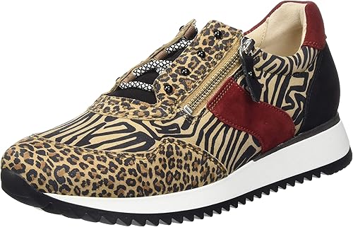 gabor leopard print trainers
