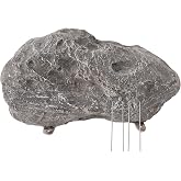 Fake Rock for Outdoor Garden Landscape D&eacute;cor, Faux Rock 11.5" x 7.5" x 5.5" | Durable
