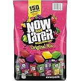 Now and Later Original Mix Fruity Candy, Individually Wrapped, 150 Ct, 90 oz