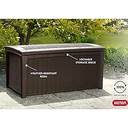 Keter Borneo 110 Gallon Resin Deck Box
