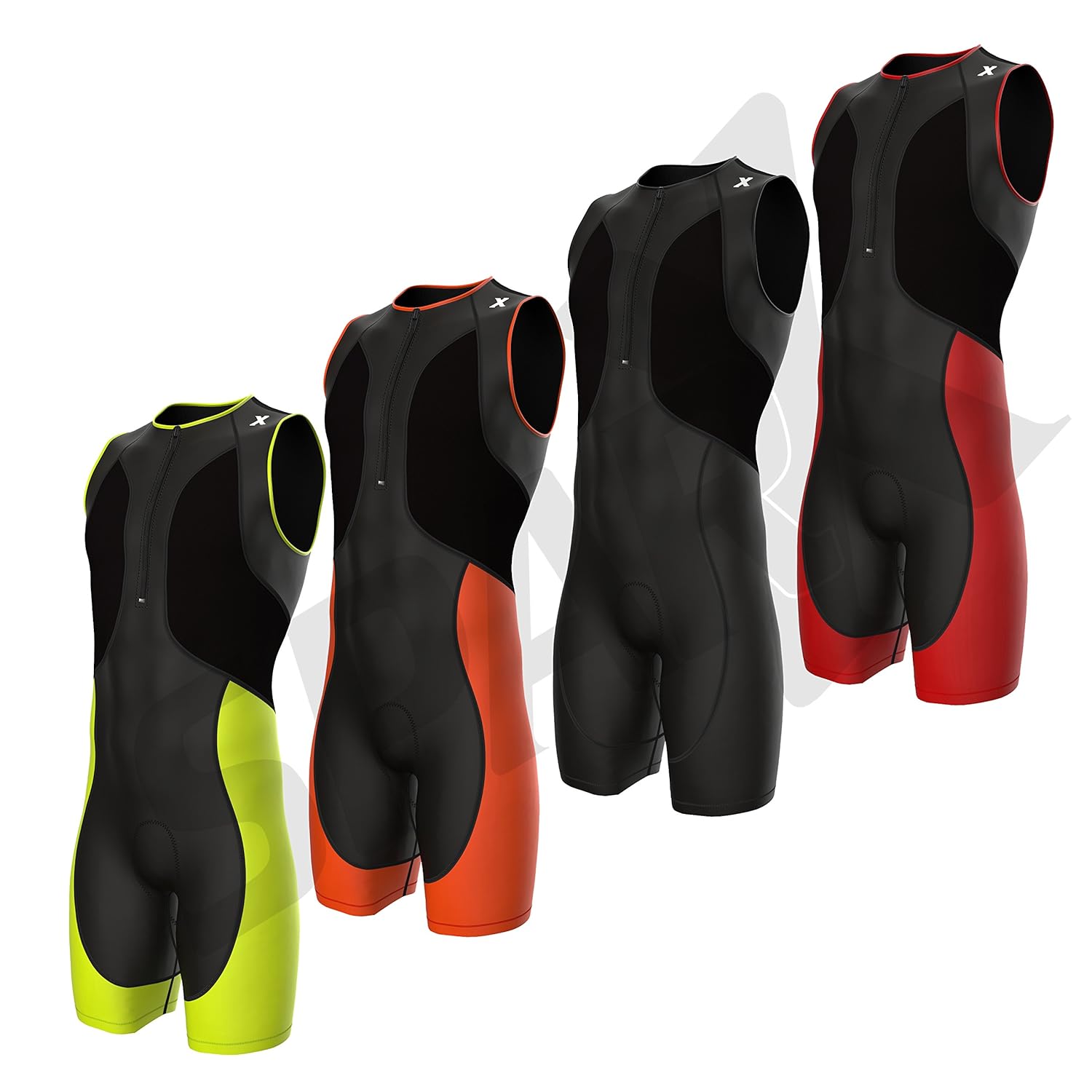 Sparx Compression Triathlon Suit Bike Tri Skin Cycling Suit Bike Swim