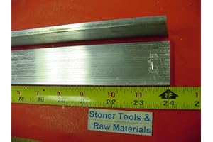 ADELAGNES 2 Pieces 1/4" X 1-1/2" ALUMINUM 6061 FLAT BAR 24" long T6511 New Mill Stock .250