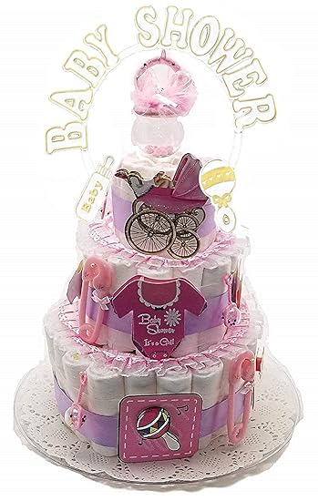 baby shower diaper cake kit