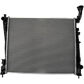 Torchtree CU13200 Radiator Compatible with 2011-2015 Grand Cherokee 3.6L | for 2011-2021 Grand Cherokee 5.7L, 2011-2014 Durango, (Exc. Heavy Duty Cooling), Automotive Engine Radiator