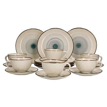 Van Well 18tlg Kaffeeservice Nova Fur 6 Personen I Strudeldekor