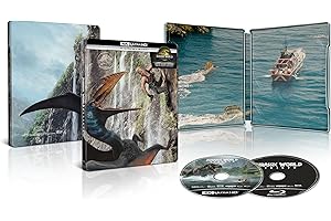 Jurassic World Rebirth - Limited Edition Steelbook 4K Ultra HD + Blu-ray (Bilingual)