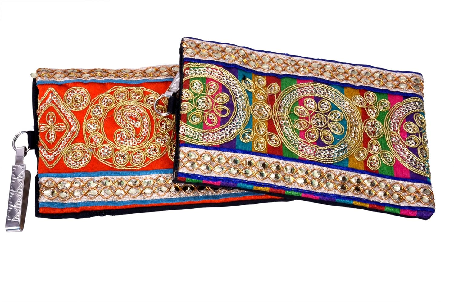 craft trade handmade rajasthani embroidery mobile pouch