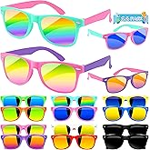 Kids Sunglasses Party Favors Bulk, Neon Sunglasses with UV400 Protection for Gilrs Boys Kids