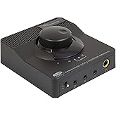 Syba Sonic 24bit 96KHz USB DAC Stereo Headphone Amplifier 2 Stage EQ Digital/Coaxial Output and RCA Output SD-DAC63116