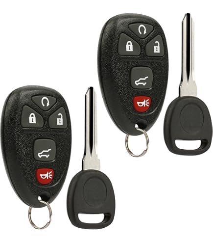 Car Remote Car Key Fob 5b 2PCS For Pontiac G5 G6 Solstice Saturn Replacement Set