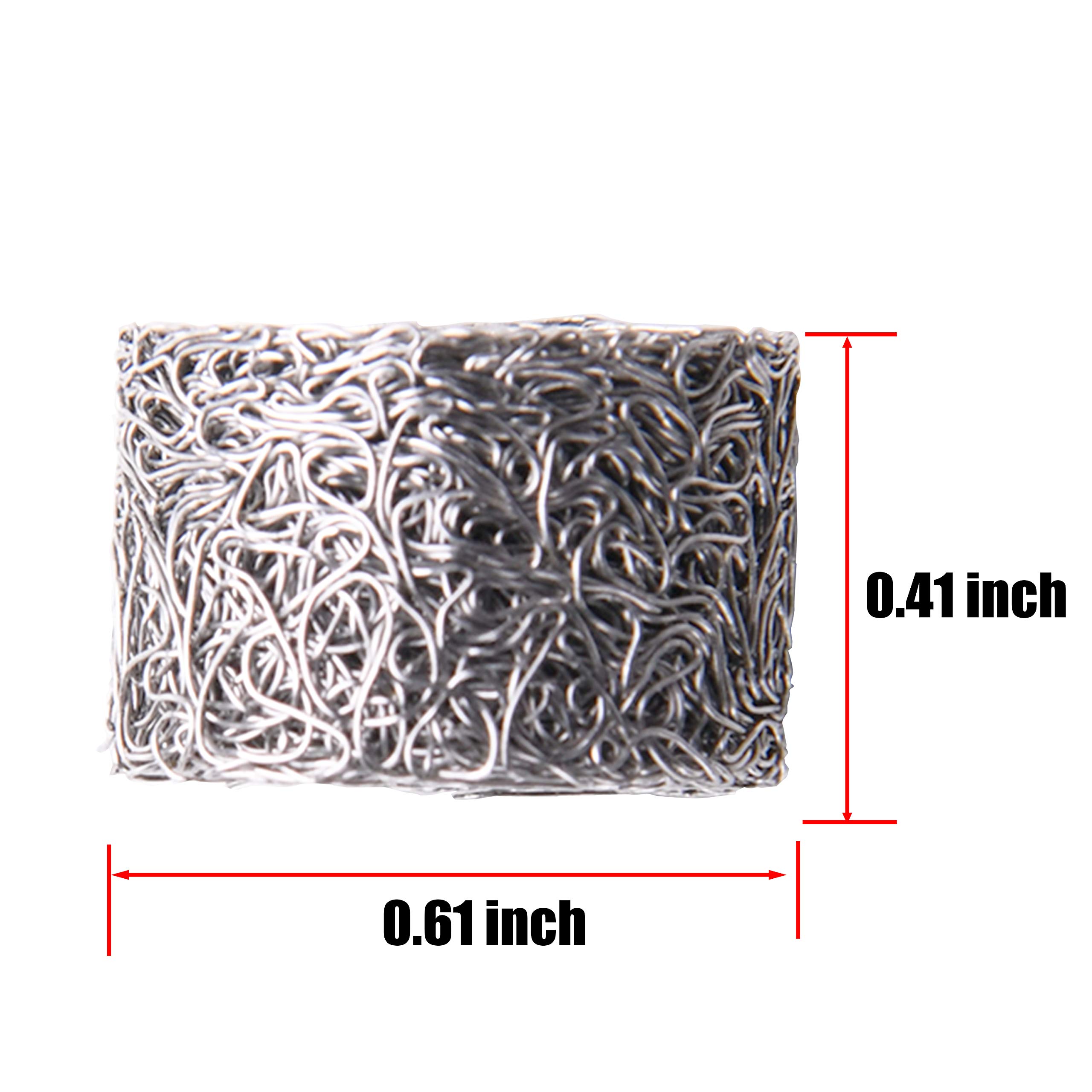 Tool Daily 1.1 mm Orifice for Foam Cannon and Foam Maker, Replacement Thread Nozzle and Mesh Filter for Snow Foam Lance, 3000 PSI