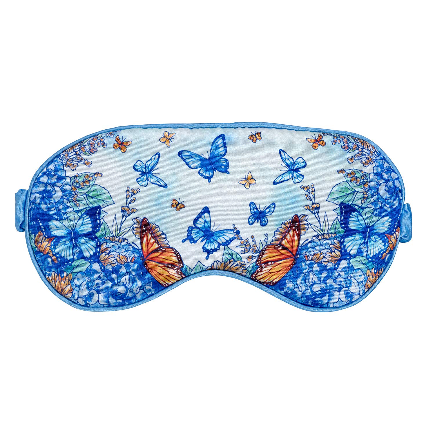 Bodylife Sleep Mask Eye Mask Faux Silk Butterfly for Travel Or Sleep