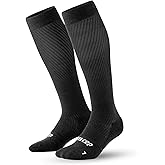 CEP 2024 New Flight Tall Compression Socks for Men | 20-30mmHg Lightweight Knee High Socks for Travel, Flying, and Driving