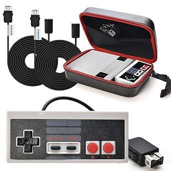 SNES Classic Mini Tasche WADEO NES Controller Usb Nintendo Classic Mini Edition Controller mit SNES Mini Verlängerungskabel 3