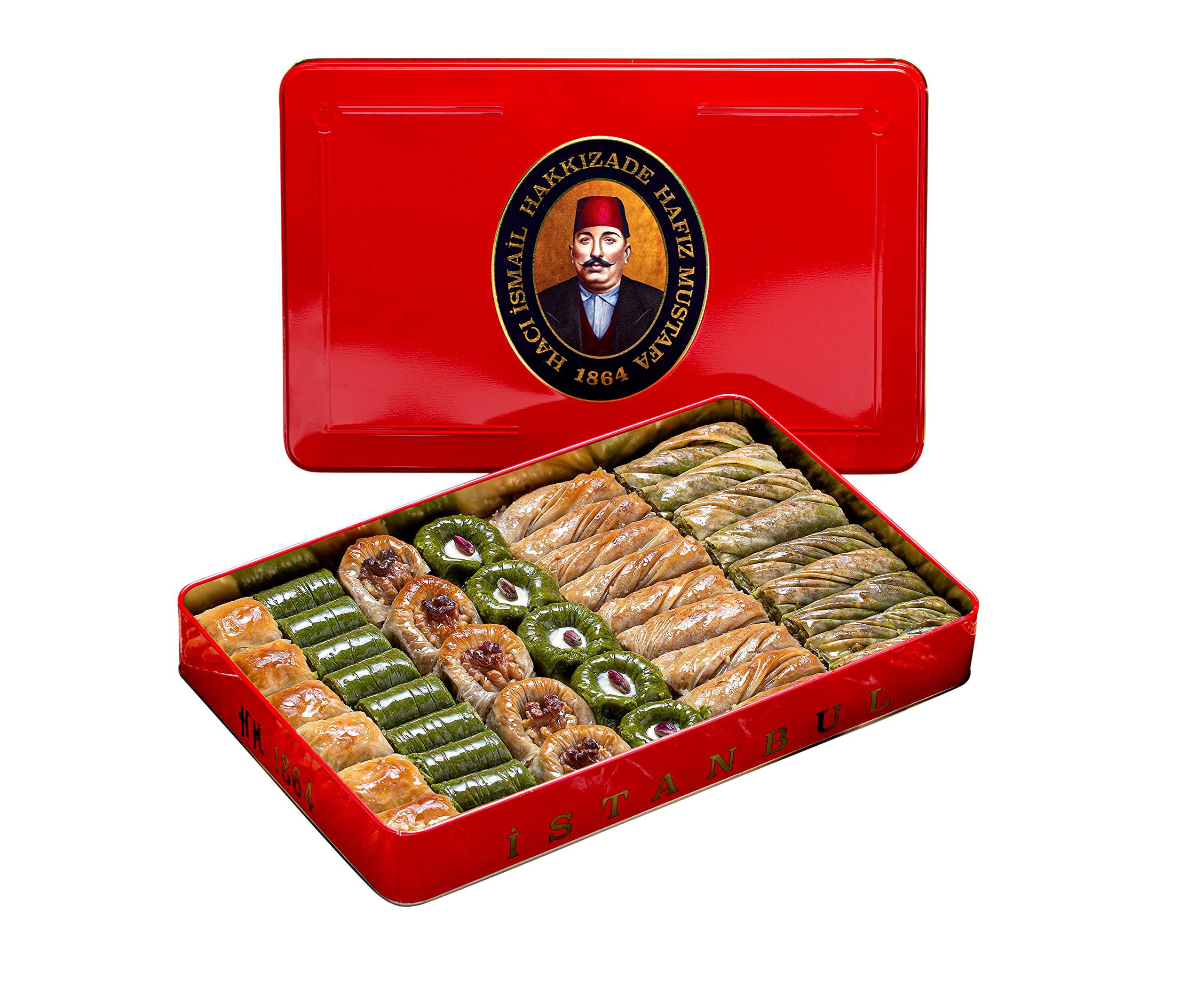 Hafiz Mustafa 1864 Istanbul Baklava Pastry Box Baked Baklava Dessert