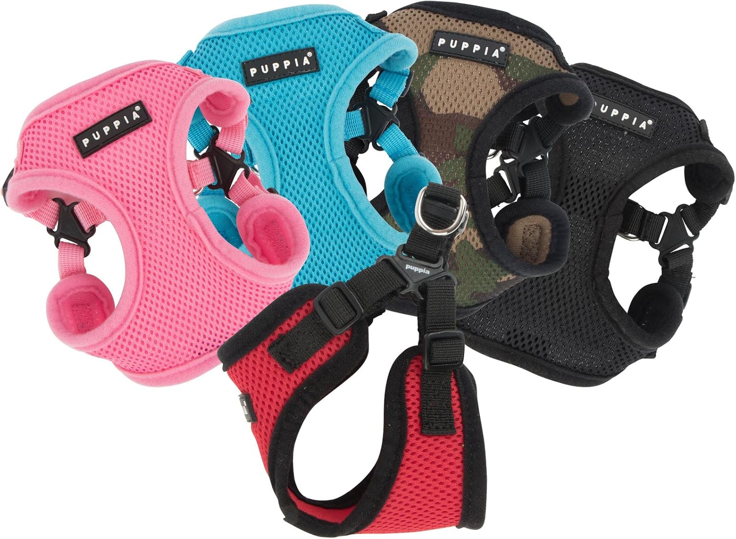 Puppia 4-Point-Dog Harness small dog and medium dog harness, Super soft and comfortable in many colours - Image 4