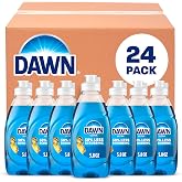 Dawn Ultra Dish Soap Dishwashing &amp; Grease Fighting Liquid (5.8 oz, 24 pack) | Bulk Cleaning Formula for Kitchens, Rental Properties, Hotels, Vacation Homes, Pre-Treat Laundry Stains, Greasy Car Tools