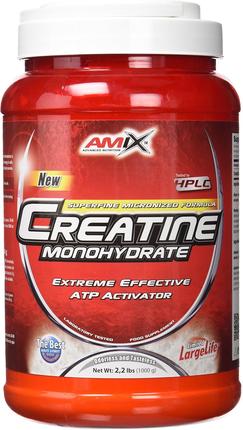 Amix 8594159531659 La Creatine Monohydrate Creatina, 1000 gr. Amazon
