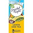 Crystal Light Sugar-Free Lemon Iced Tea Naturally Flavored Powdered Drink Mix 6 Count Pitcher Packets