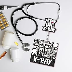 Obookey Xray Badge Reel with Buddy - Radiology