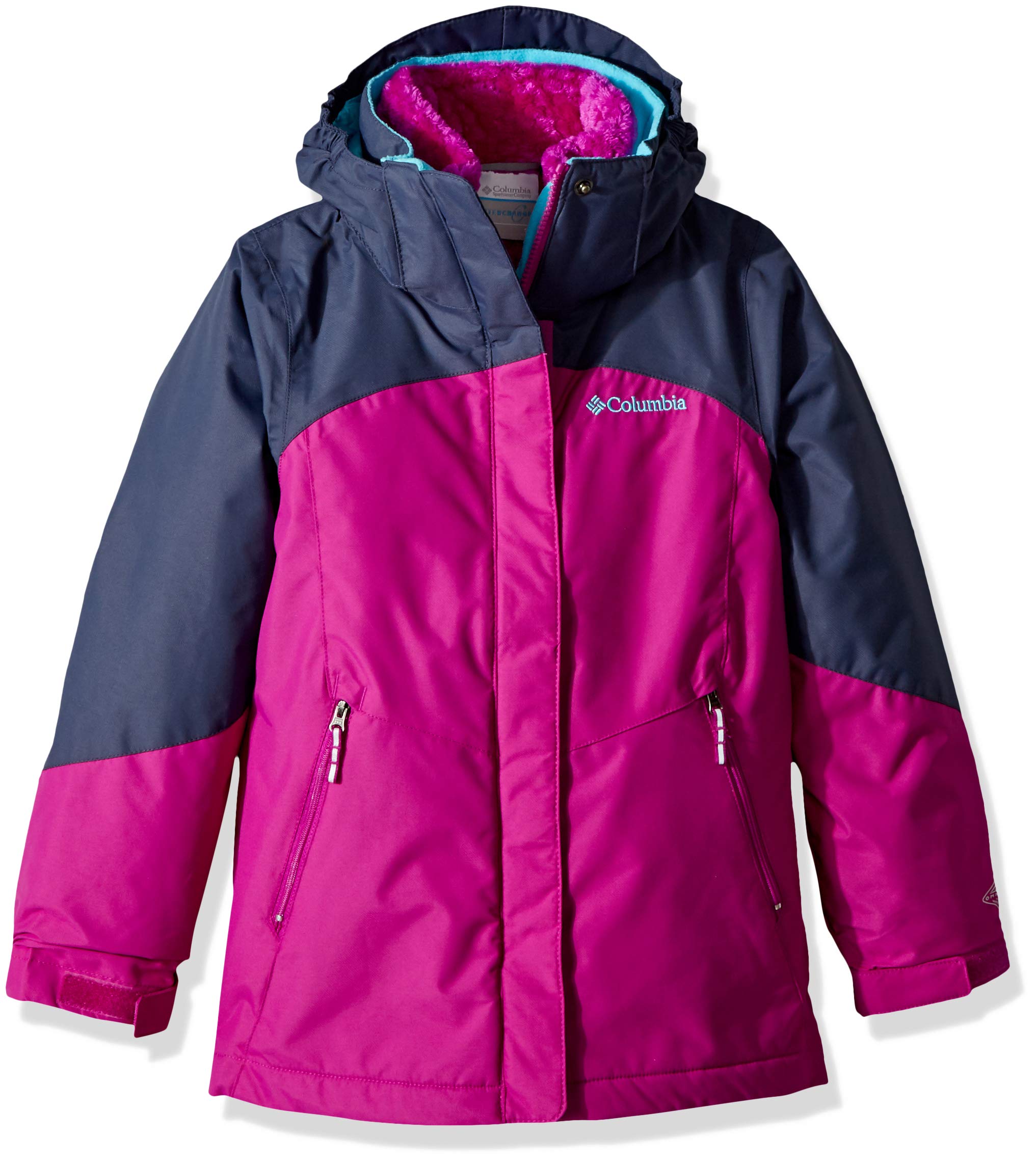 columbia pink winter jacket