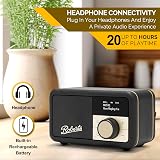 Roberts Revival PETITE2 FM DAB DAB+ Digital Radio with Bluetooth Black view 8