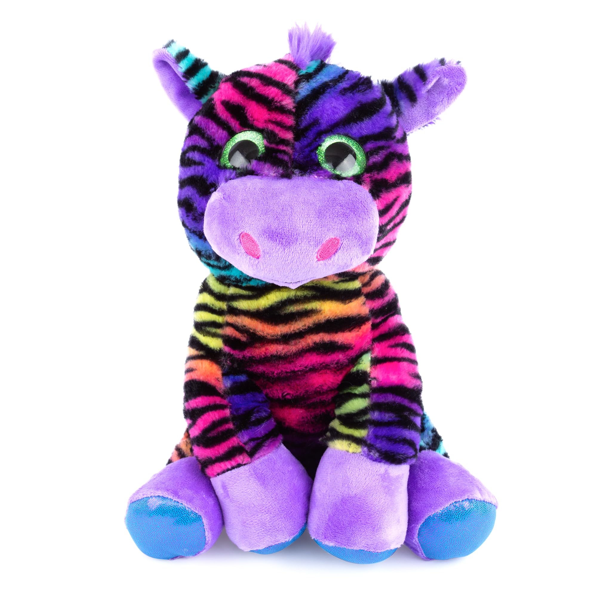 abeec Zebra Plushies Teddy, Ultimate Childrens Toy, Kids Present Idea For Girls And Boys, Great For Animal Lovers