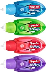 BIC Tipp Ex Micro Tape Twist Correction Tapes Assorted 10 x 8 m view 4