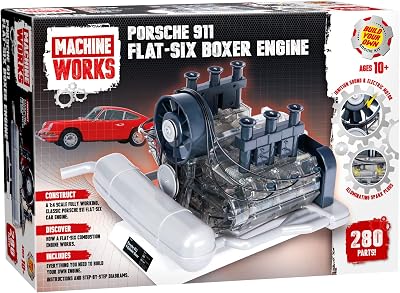 Machine Works Build Your Own Porsche 911 Boxer Engine Kit 280+ Parts