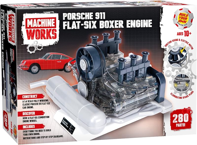 Machine Works Build Your Own Porsche 911 Boxer Engine Kit 280+ Parts