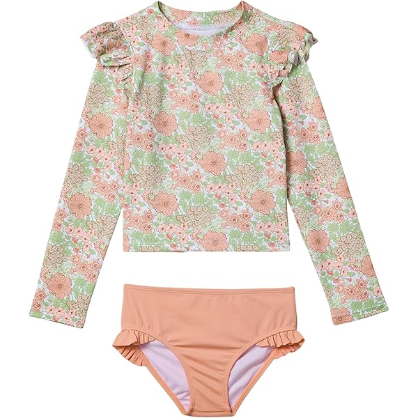Amazon.com: Janie and Jack Womens Floral Rashguard Swim (Toddler