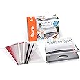 Peach Star Binder Pro PB200-30A Plastic Binding Device DIN A4 Binding 350 Sheets Maximum 38 mm Spine 12 Sheets Punch Capacity Includes Starter Set
