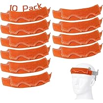 Aolamegs Safe Hard Hat Sweatband- 10PCS Sweat Bands Washable